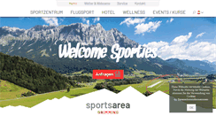 Desktop Screenshot of club-sportunion.at